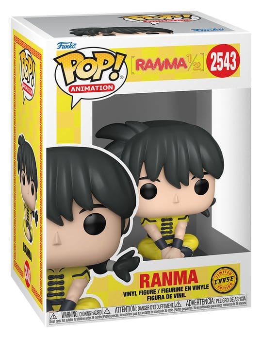 Ranma 1/2 assortiment POP! Animatiion Vinyl figurines Ranma w/Chase 9 cm (6)