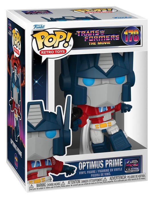 Transformers POP! Retro Toys Vinyl figurine Optimus Prime 9 cm