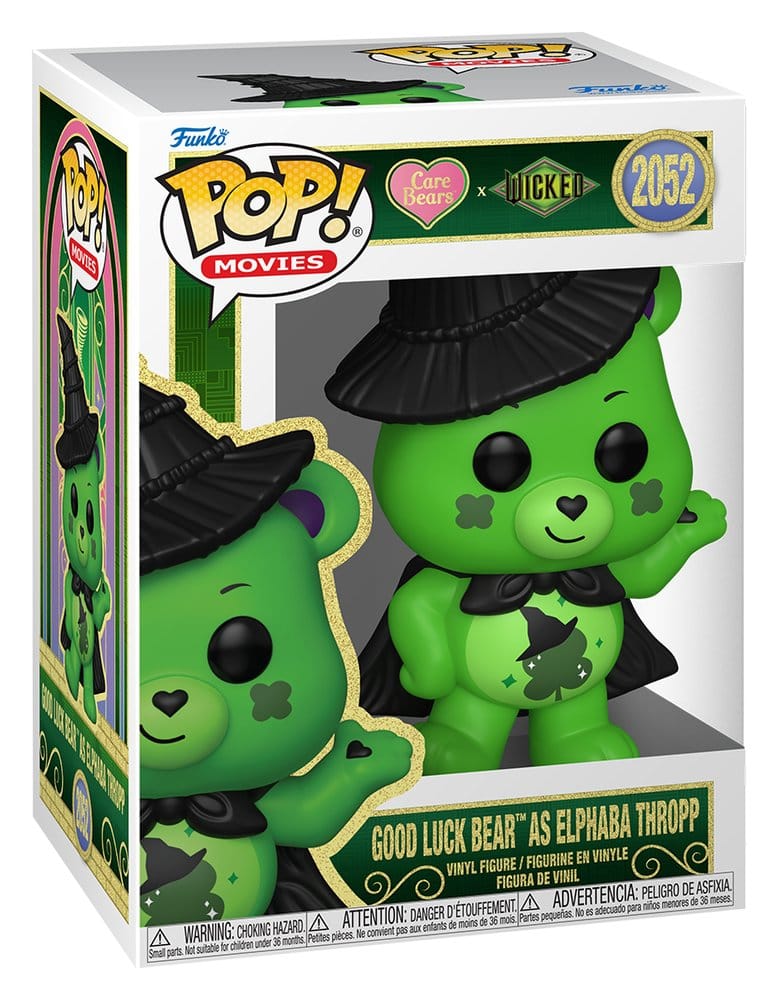 Wicked x Bisounours POP! Vinyl figurine Good Luck Bear as Elphaba 9 cm