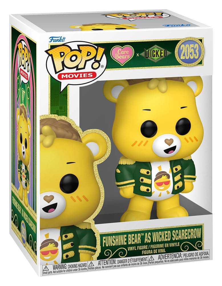 Wicked x Bisounours POP! Vinyl figurine Funshine Bear Scarecrow 9 cm