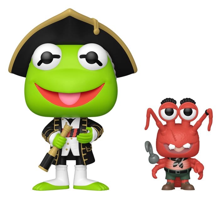 L'Île au trésor des Muppets POP! Pop! & Buddy Vinyl figurine Kermit & Polly 9 cm