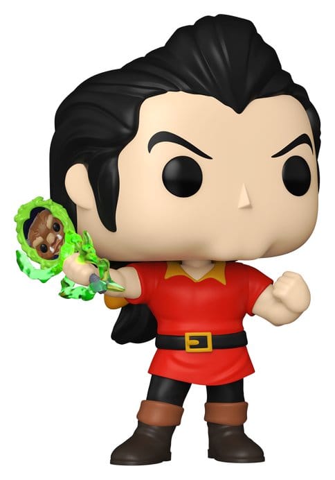 La Belle et la Bête Figurine POP! Disney Vinyl Gaston w/Mirror 9 cm