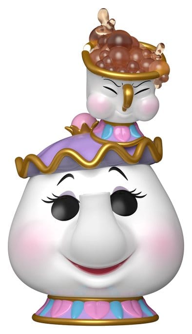 La Belle et la Bête Figurine POP! Disney Vinyl Mrs. Potts w/Chip 9 cm