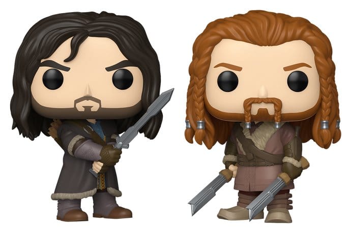 Le Hobbit POP! Vinyl Pack de 2 figurines Kili & Fili 10 cm