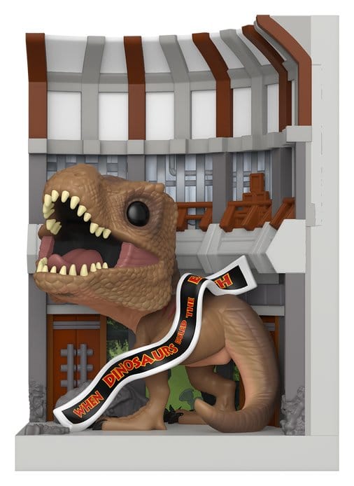 Jurassic Park POP! Nooks Vinyle Diorama Visitor's Center 16 cm