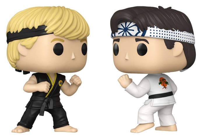 Karate Kid POP! Movies Vinyl figurines Johnny & Daniel 9 cm