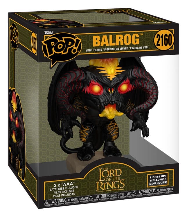 Le Seigneur des anneaux Super Sized POP! Animation Vinyl figurine Balrog 15 cm