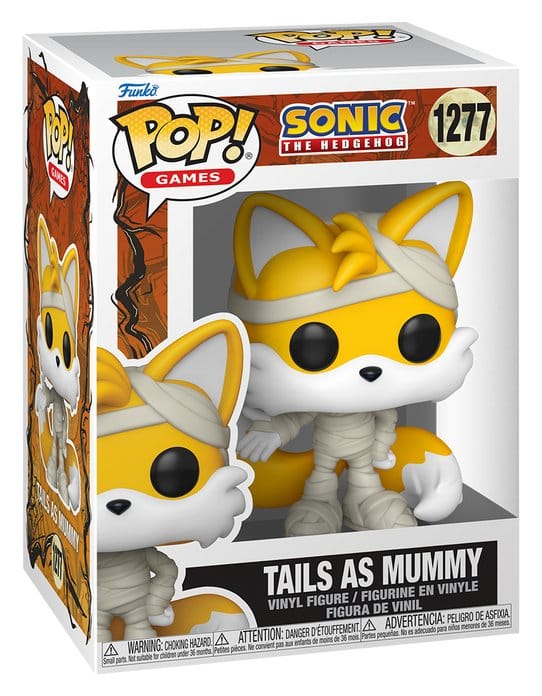 Sonic the Hedgehog POP! Games Vinyl figurine Mummy Tails 9 cm