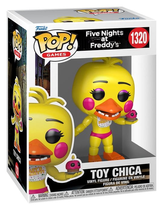 Five Nights at Freddy's POP! Games Vinyl figurine Toy Chica 9 cm