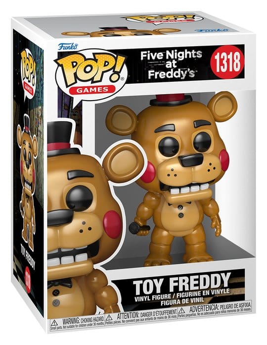 Five Nights at Freddy's POP! Games Vinyl figurine Toy Freddy(office pose) 9 cm