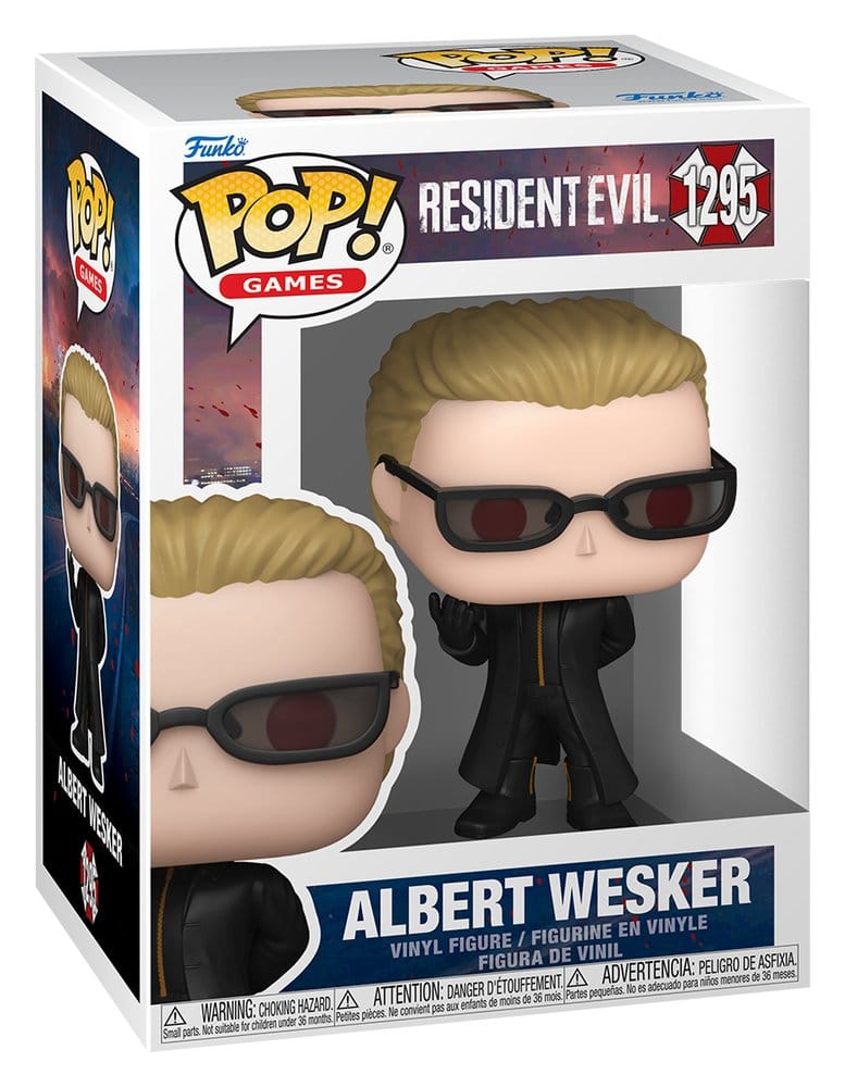 Resident Evil POP! Games Vinyl figurine Albert Wesker 9 cm