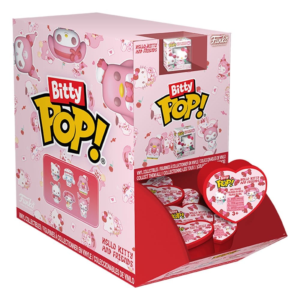 Hello Kitty figurine Pocket POP! Vinyl Hearts Valentines PDQ Display (24) 2,5 cm