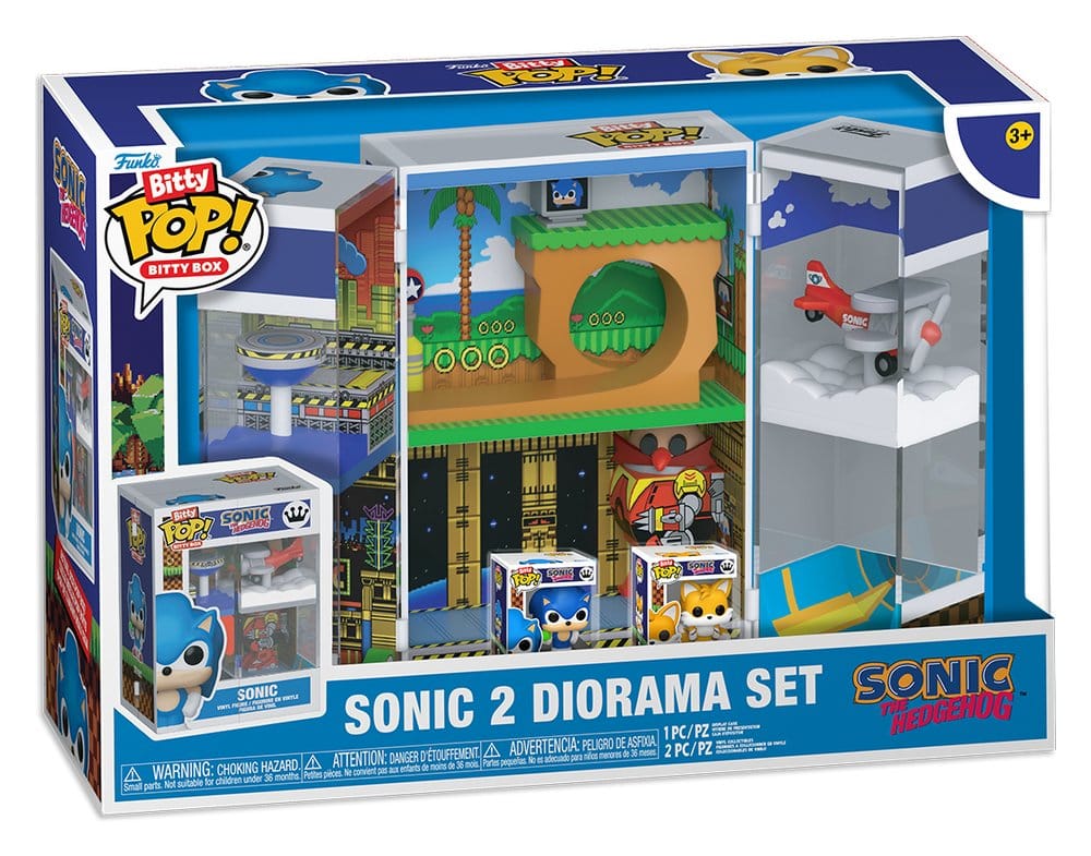 Sonic 2 Bitty POP! Boxes Vinyl figurine Diorama Set