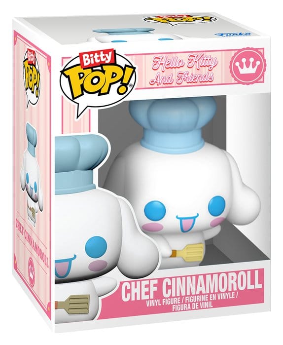 Sanrio Bitty POP! Town Vinyl figurine Cafe Cinnamoroll w/C