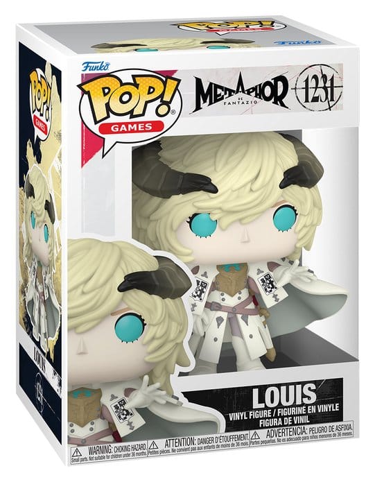 Metaphor: ReFantazio POP! Games Vinyl figurine Louis Guiabern 9 cm