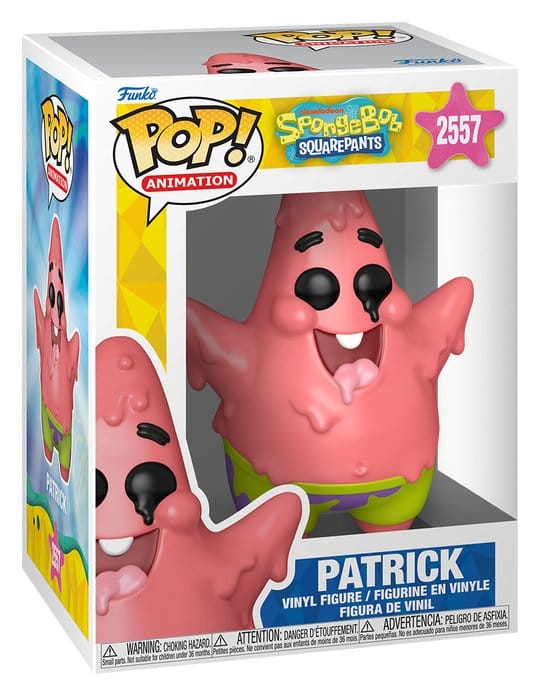 Bob l´éponge POP! Animation Vinyl figurine Patrick 9 cm