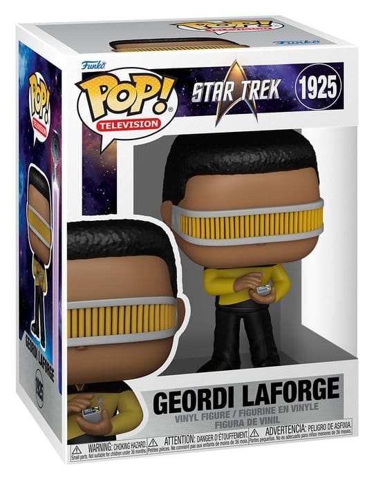 Star Trek TNG POP! Television Vinyl figurine Geordi La Forge 9 cm