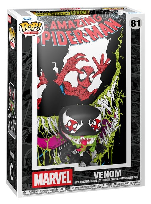 Marvel POP! Comic Covers Vinyl Figurine Amazing Spider-Man #346 (Venom) 9 cm