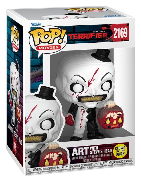 Terrifier POP! Movies Vinyl figurine Art with Head 9 cm
