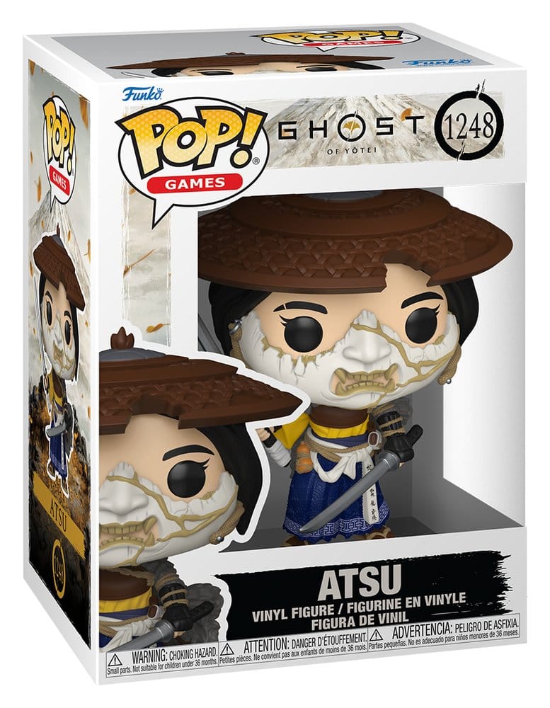 Ghost of Yotei POP! Games Vinyl figurine Atsu 9 cm
