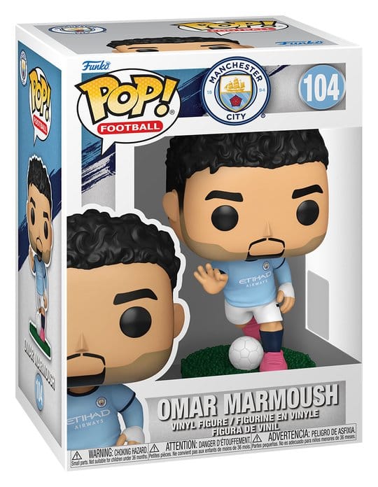 Manchester City F.C. POP! Football Vinyl figurine Omar Marmoush 9 cm