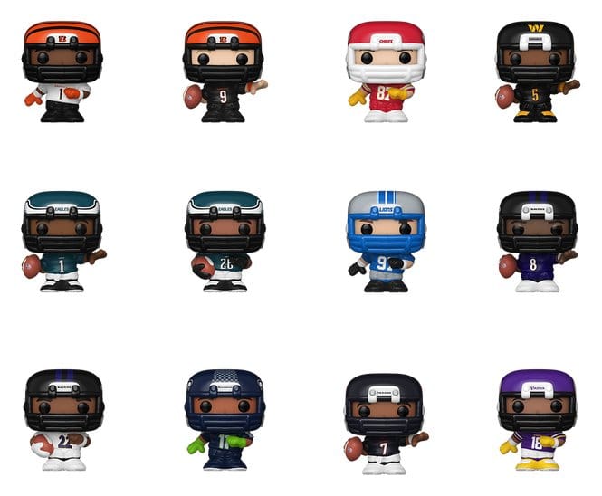 NFL présentoir Blind Box figurines Mystery Bitty POP! Vinyl Series 2 2 cm (24)