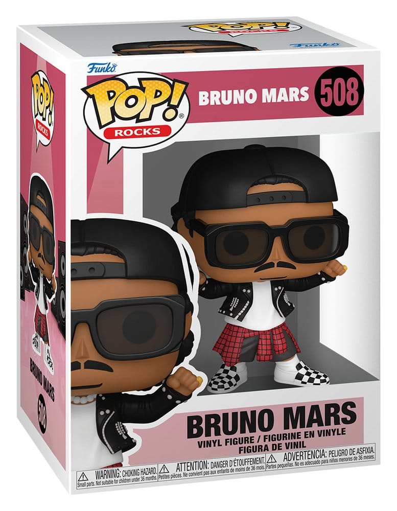 Bruno Mars POP! Rocks Vinyl figurine (APT.) 9 cm