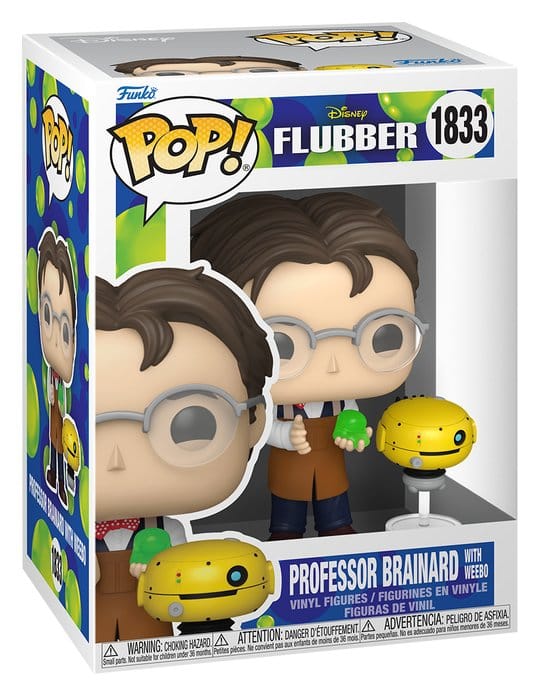 Flubber assortiment POP! Animation Vinyl figurines Professor w/Weebo w/Chase 9 cm (6)