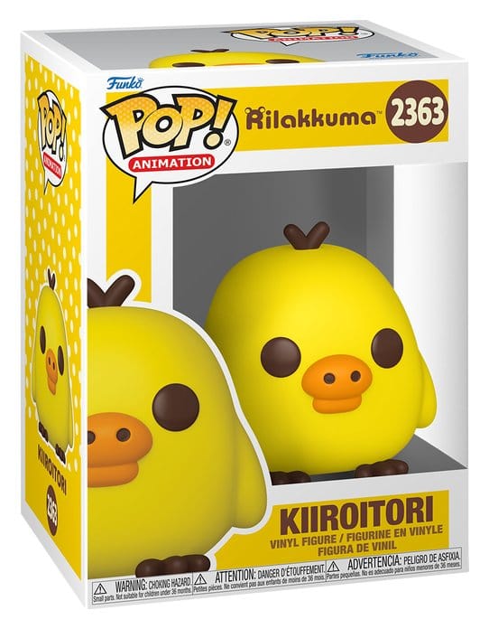 Rilakkuma POP! Animation Vinyl figurine Kiiroitori 9 cm