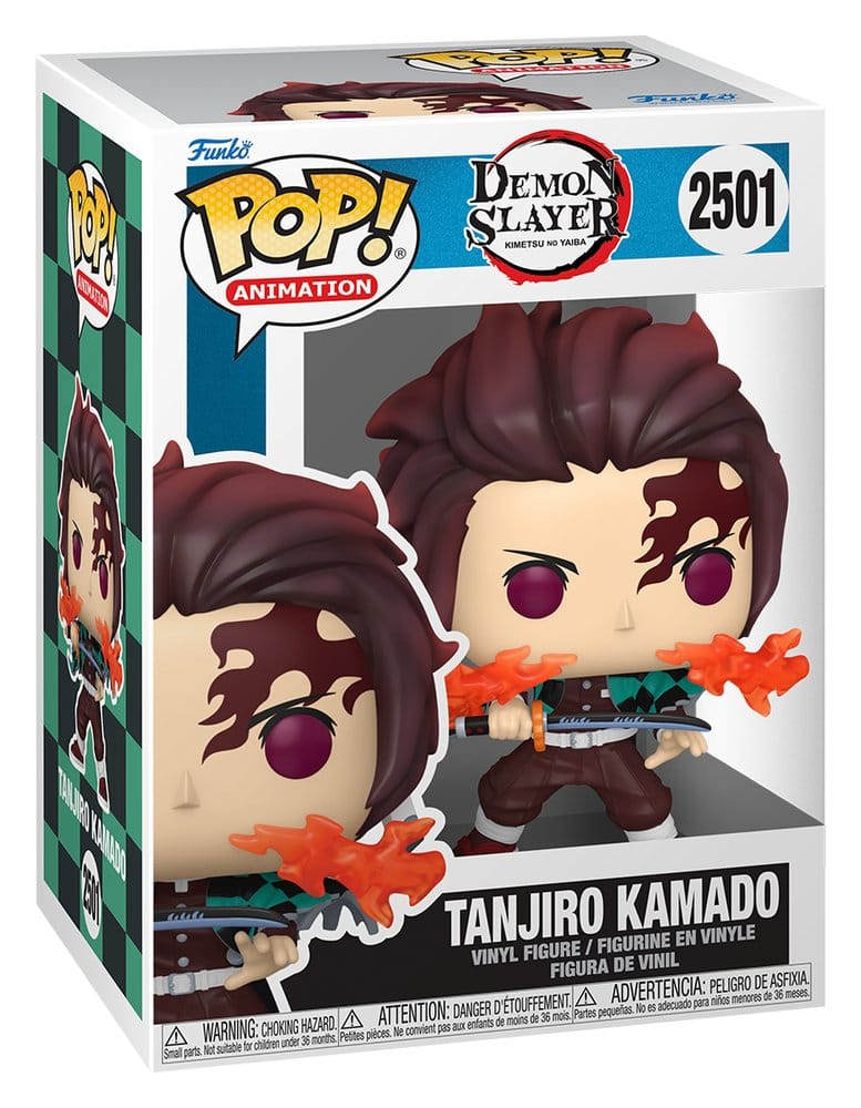Demon Slayer: Kimetsu no Yaiba - The Movie POP! Animation Vinyl figurine Tanjiro 9 cm
