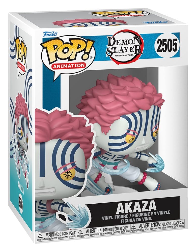 Demon Slayer: Kimetsu no Yaiba - The Movie POP! Animation Vinyl figurine Akaza 9 cm