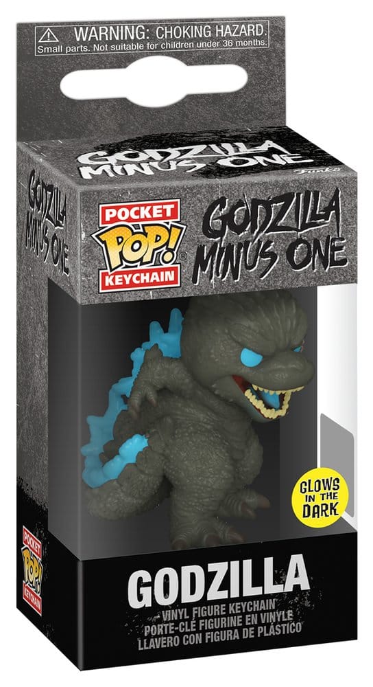 Godzilla présentoir porte-clés Pocket POP! GDZ (Heat Ray)(GW) 4 cm (12)