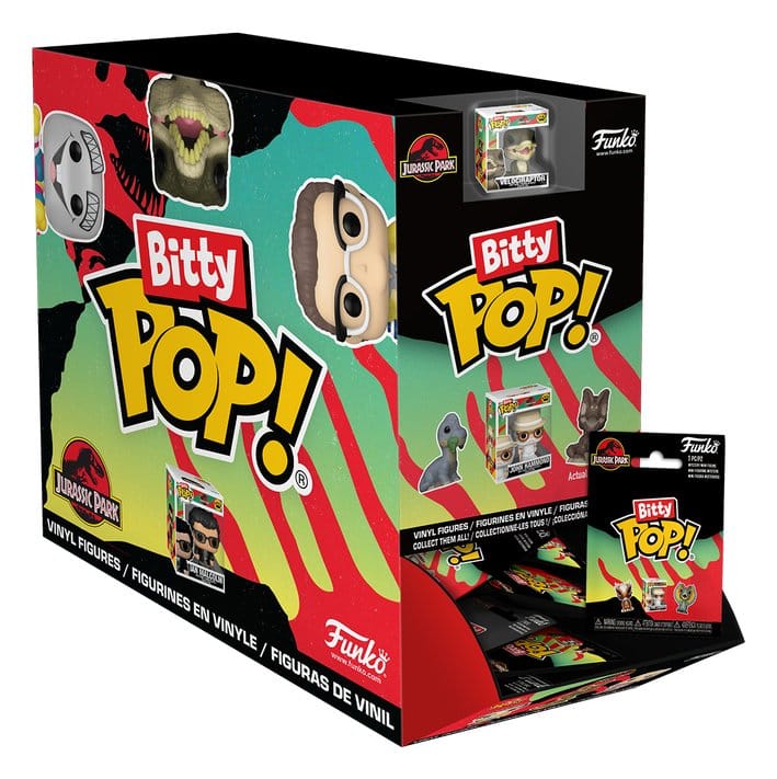Jurassic Park présentoir figurines Bitty POP! Vinyl 2 cm (32)