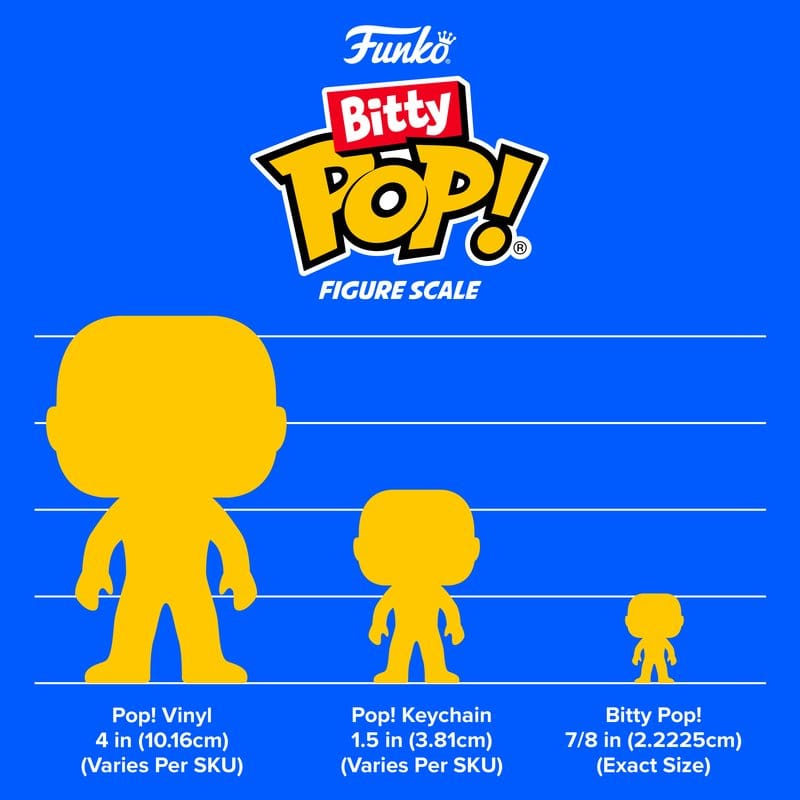 Jurassic Park présentoir figurines Bitty POP! Vinyl 2 cm (32)