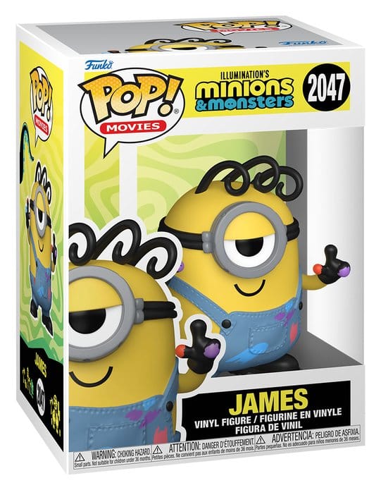 Minions 3 POP! Rocks Vinyl figurine James 9 cm