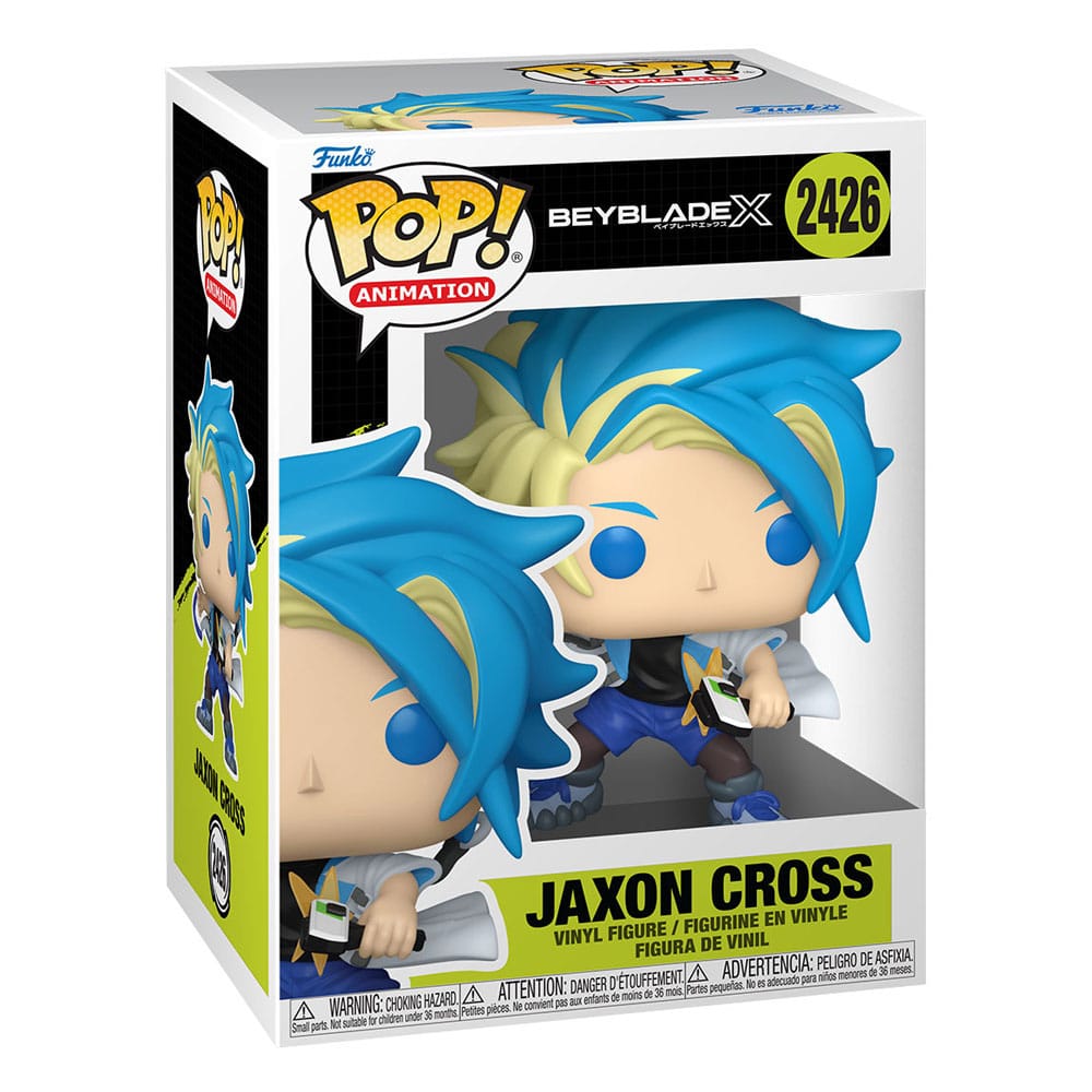 Beyblades POP! Animation Vinyl assortiment figurines Jaxon with Chase 9 cm (6)