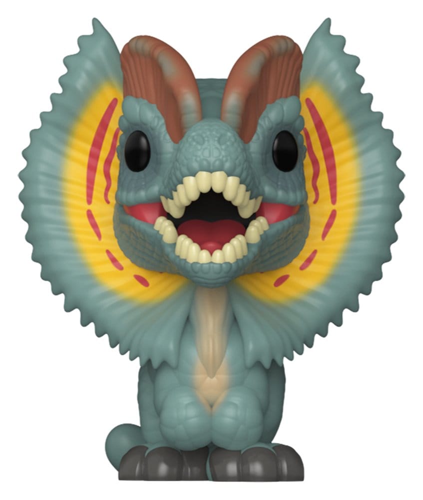 Jurassic Park pack 2 figurines Bitty POP! Vinyl Tyrannosaurus Fossil & Dilophosaurus 2 cm