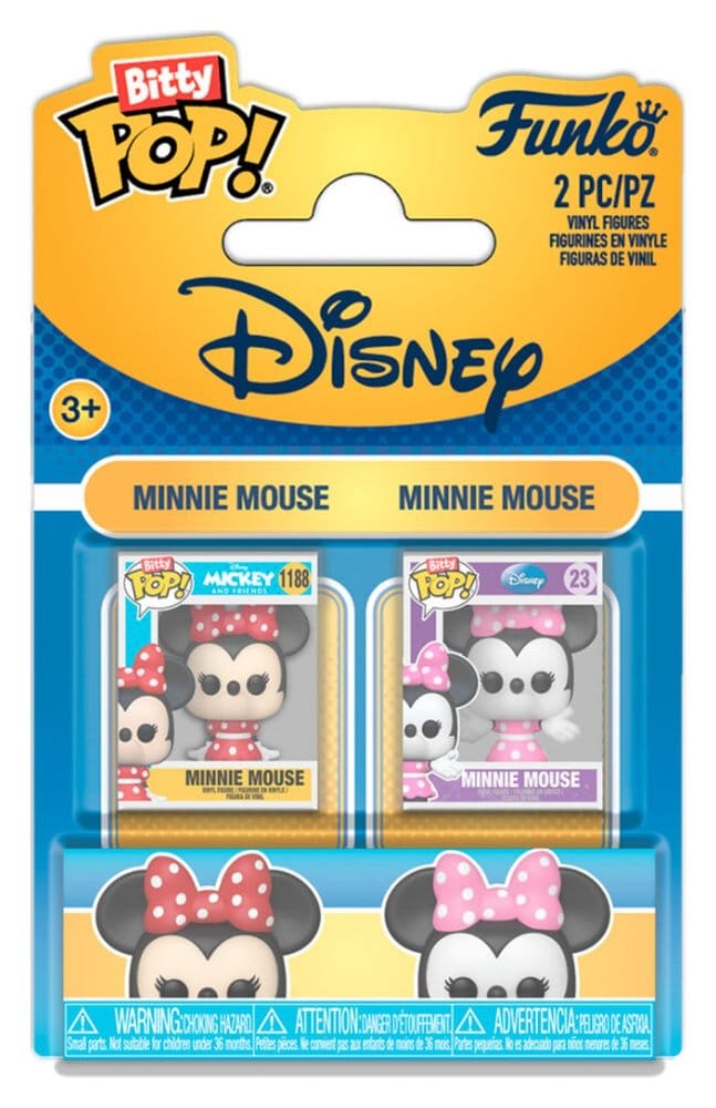 Sanrio pack 2 Bitty POP! Vinyl figurines Min & Min 2 cm