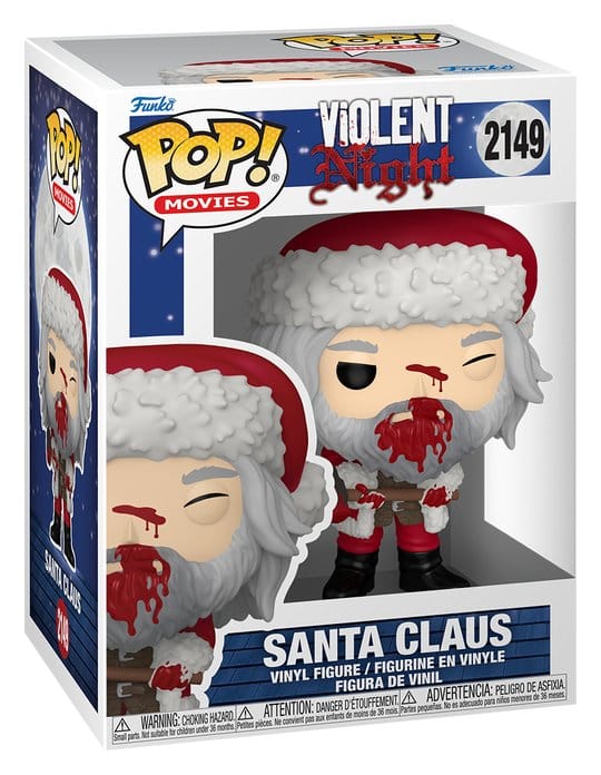 Violent Night POP! Movies Vinyl figurine Santa Claus 9 cm