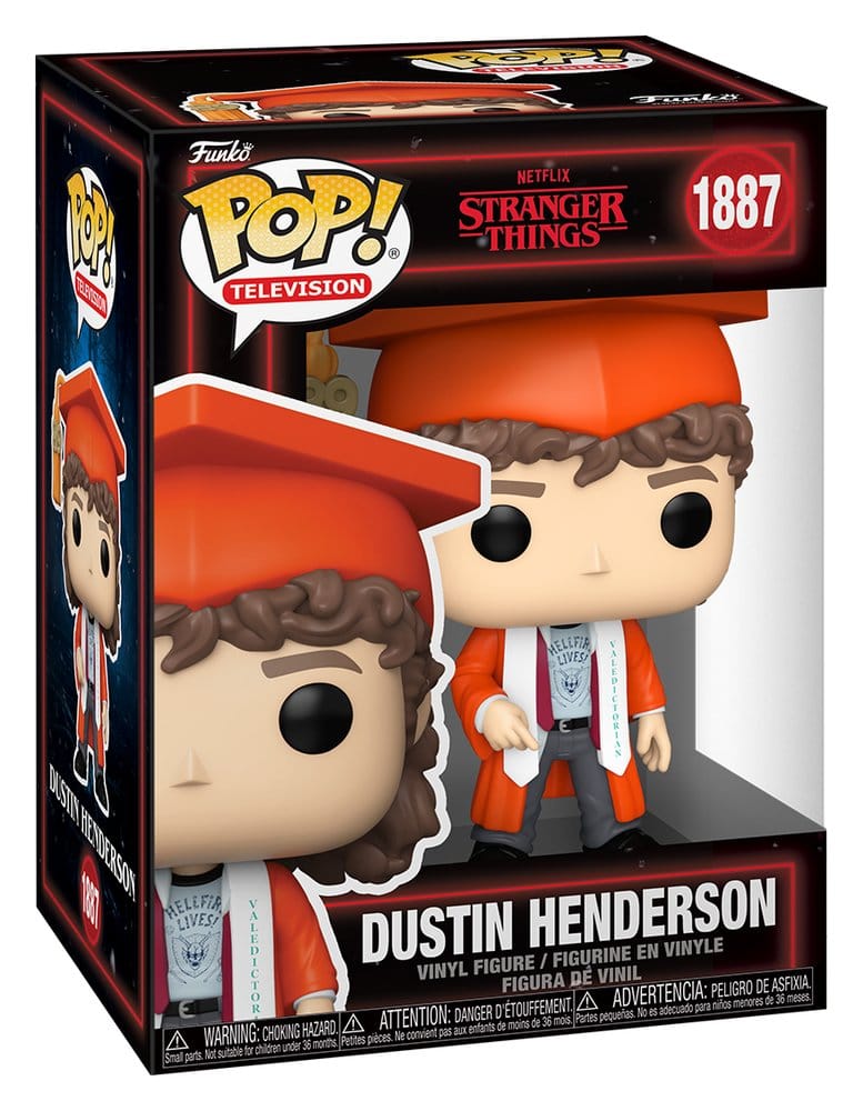 Stranger Things POP! TV Vinyl figurines Dustin Henderson 9 cm