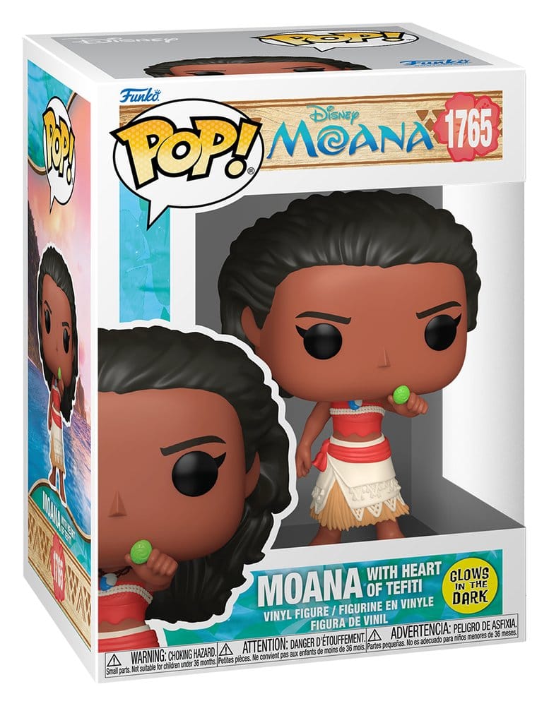 Vaiana : La Légende du bout du monde POP! & Buddy Vinyl figurine Moana w/Water(GW) 9 cm