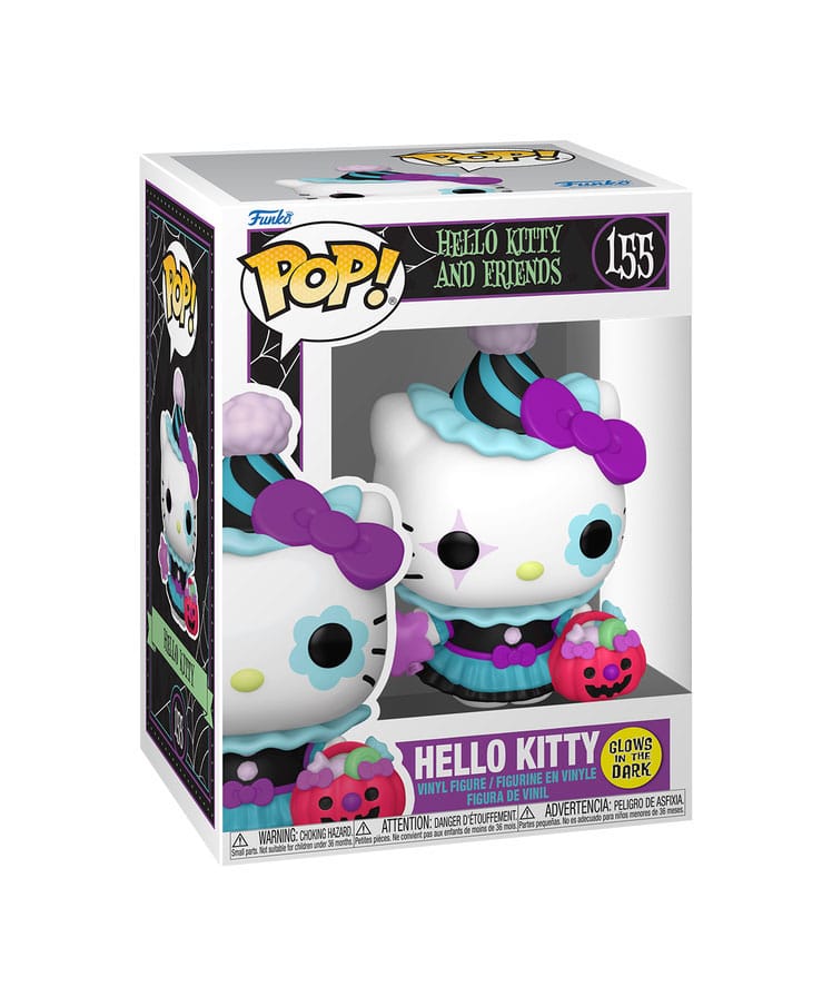Sanrio POP! Animation Vinyl assortiment figurines : Hello Kitty- HK Spooky with Chase 9 cm (6)