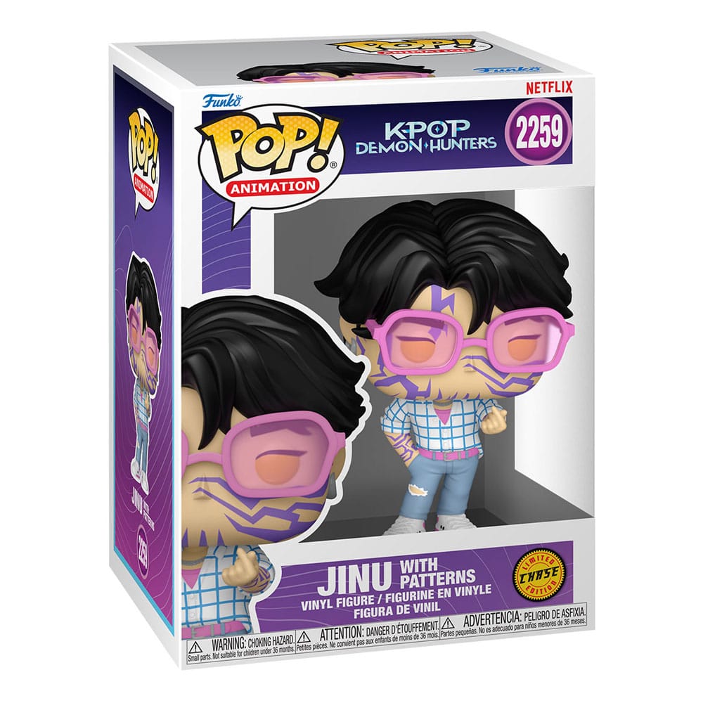 KPop Demon Hunters assortiment POP! Animation Vinyl figurines Jinu w/Chase 9 cm (6)