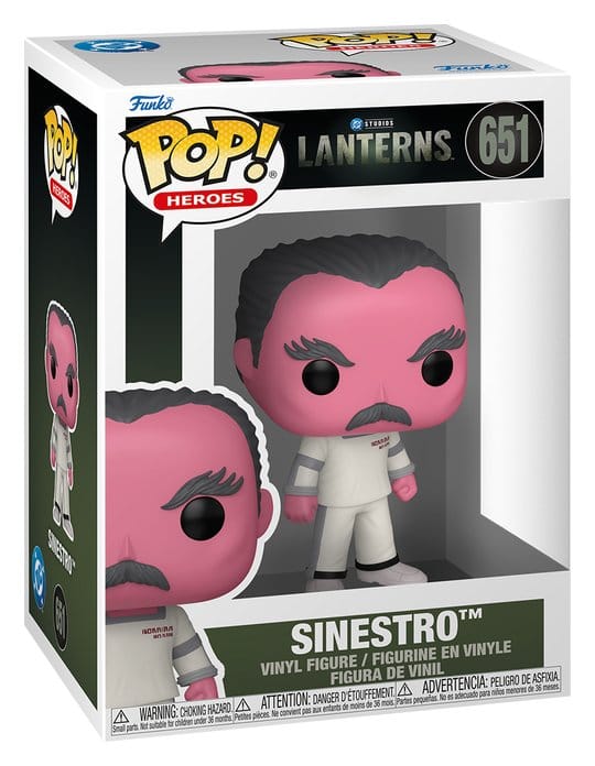DC Studios Lanterns POP! Heroes Vinyl figurine Sinestro 9 cm
