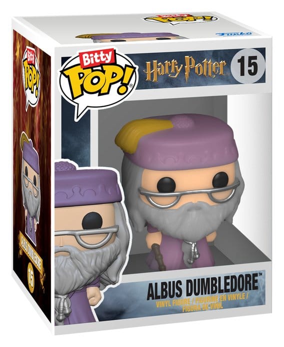 Harry Potter pack 2 figurines Bitty POP! Vinyl Dumbledore/Voldemort 2 cm