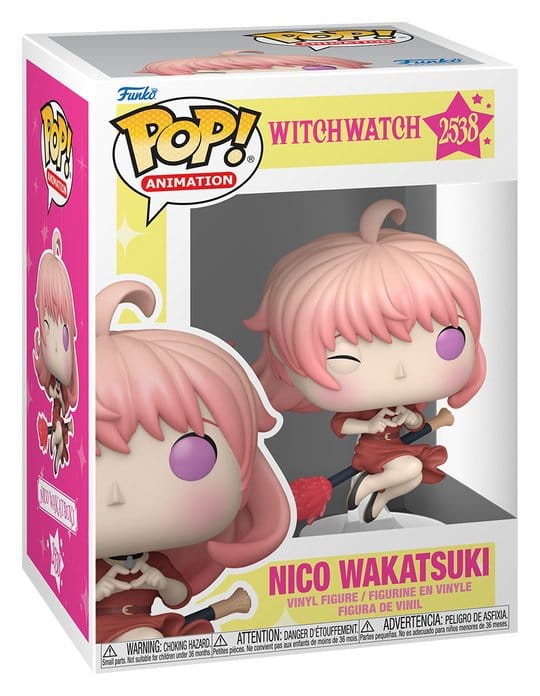 Witch Watch assortiment POP! Animatiion Vinyl figurines Nico w/Chase 9 cm (6)