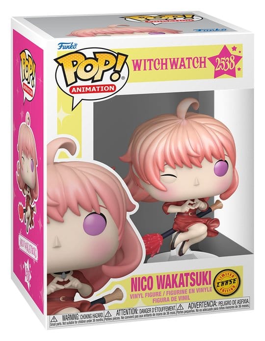 Witch Watch assortiment POP! Animatiion Vinyl figurines Nico w/Chase 9 cm (6)