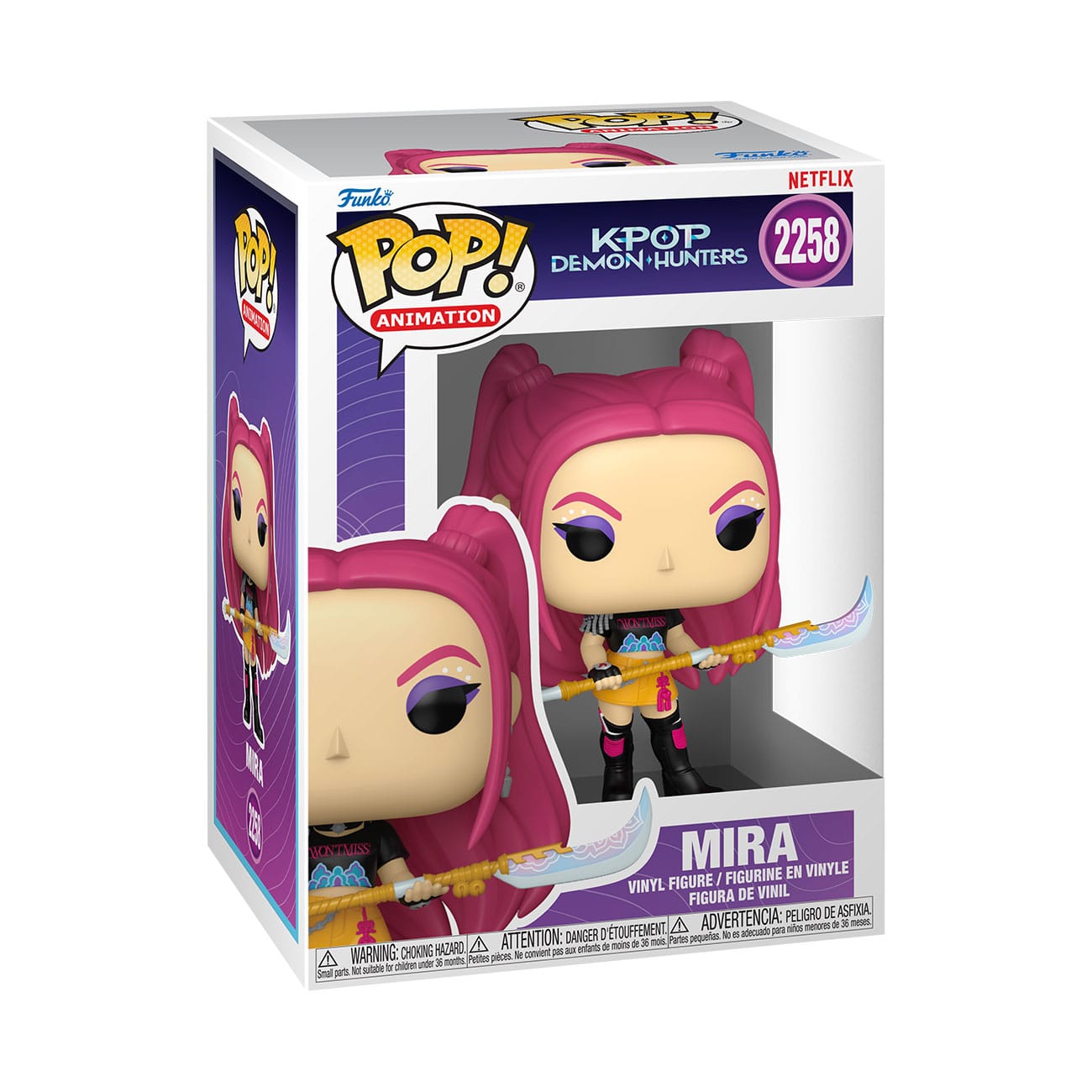 KPop Demon Hunters POP! Animation Vinyl figurine Mirai 9 cm