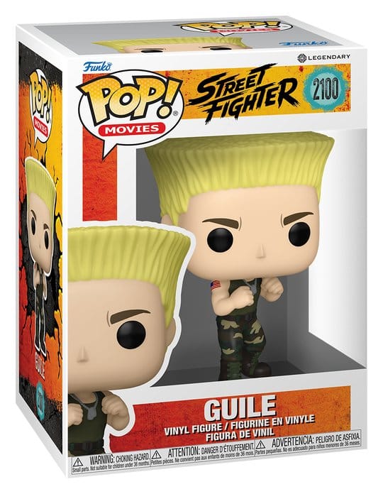 Street Fighter (2026) POP! Movies Vinyl figurine Guile 9 cm