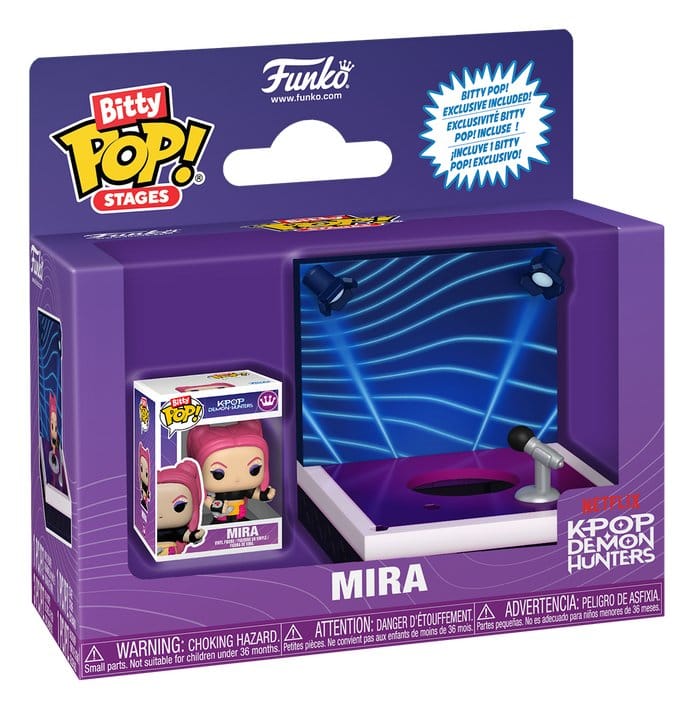 KPop Demon Hunters Bitty POP! Stages Vinyl figurines Mira 2,5 cm